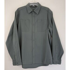 Sitka Riser Work Shirt Men's XL Long Sleeve Double Flap Chest Pockets